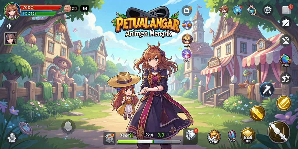 Screenshot gameplay 700Q menampilkan aksi seru yang menarik.