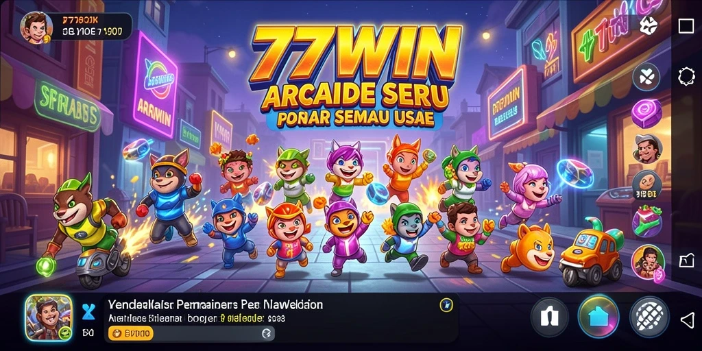 Screenshot gameplay 77WIN yang menarik dan penuh aksi.