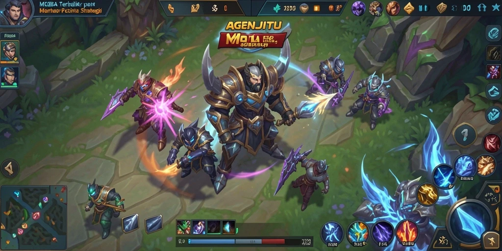 Gameplay seru dan strategi mendebarkan di AGENJITU.