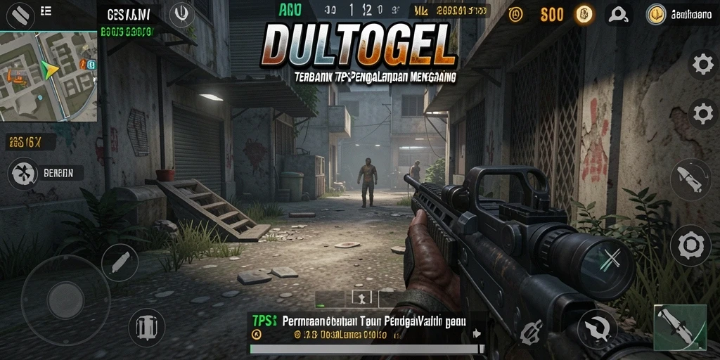 Tampilan menarik dari gameplay DULTOGEL yang intens dan menantang.