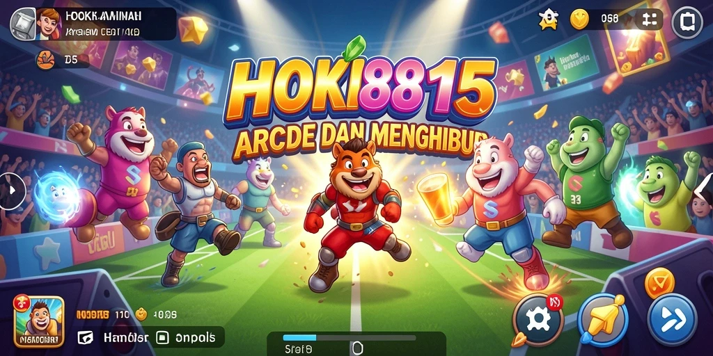 Screenshot gameplay HOKI8815 menampilkan keseruan permainan Arcade.