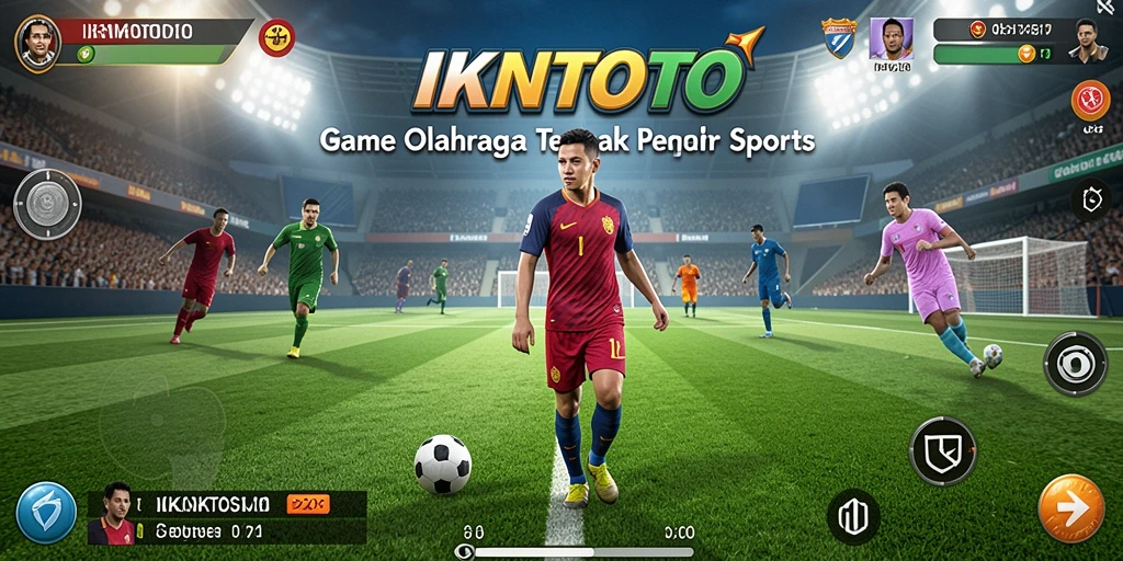 Tangkapan layar gameplay IKNTOTO yang menampilkan aksi seru olahraga.