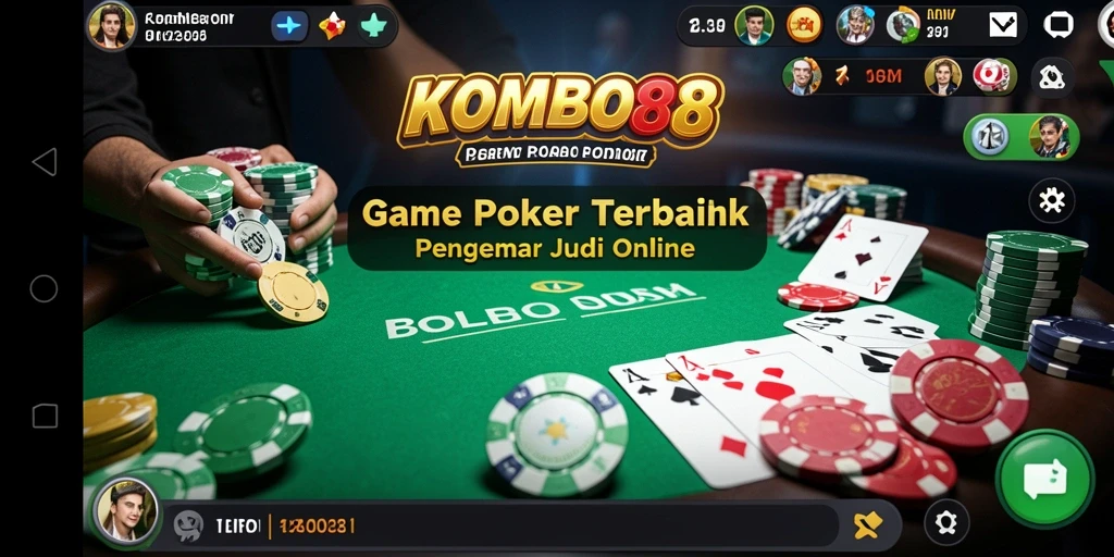 Gameplay menarik dari KOMBO88 menampilkan aksi poker yang menantang.