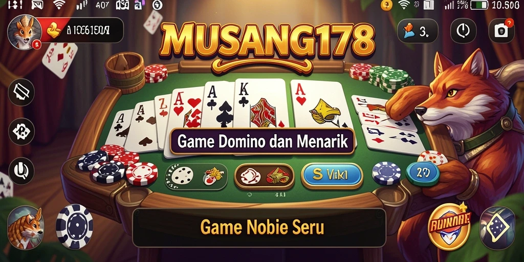 Tampilan gameplay menarik dari MUSANG178 dengan grafik yang memukau.