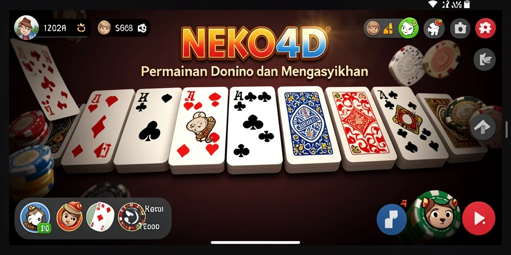 Tampilan gameplay seru di NEKO4D yang mengundang untuk dimainkan.