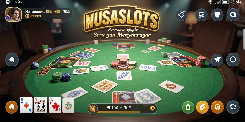 Tampilan gameplay NUSASLOTS yang seru dan menarik.