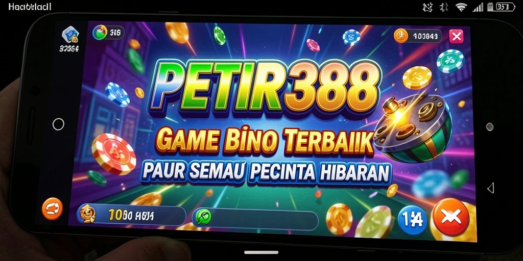 Tampilan menakjubkan dari gameplay Bingo di PETIR388.
