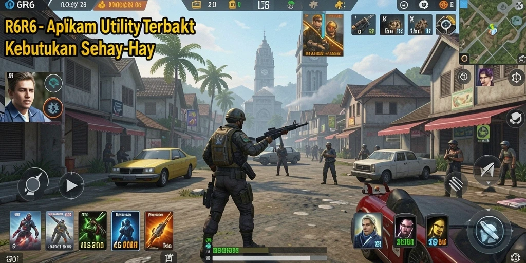 Tampilan R6R6 dengan fitur pengingat dan catatan yang memudahkan pengguna.