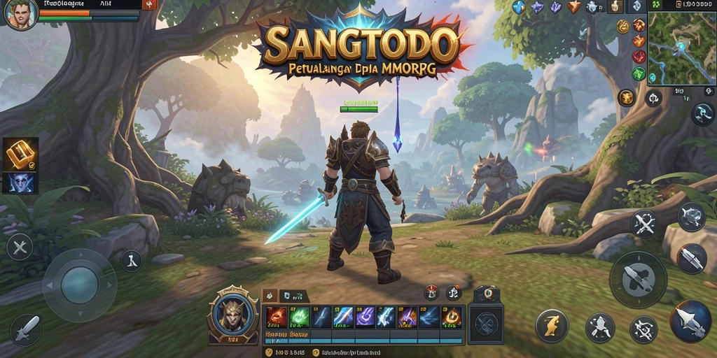 Tampilan utama gameplay SANGTOTO yang memukau.